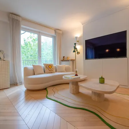 Luxury Flat Eiffel Tower View Apartament Paryż