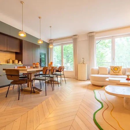Luxury Flat Eiffel Tower View Lägenhet Paris